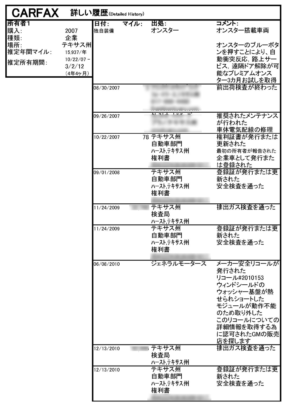 carfax jp3